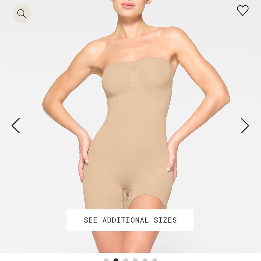 SKIMS Nude Shapewear Bodysuit